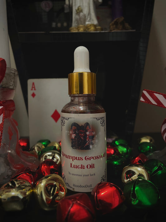 Krampus Crossed Luck Oil