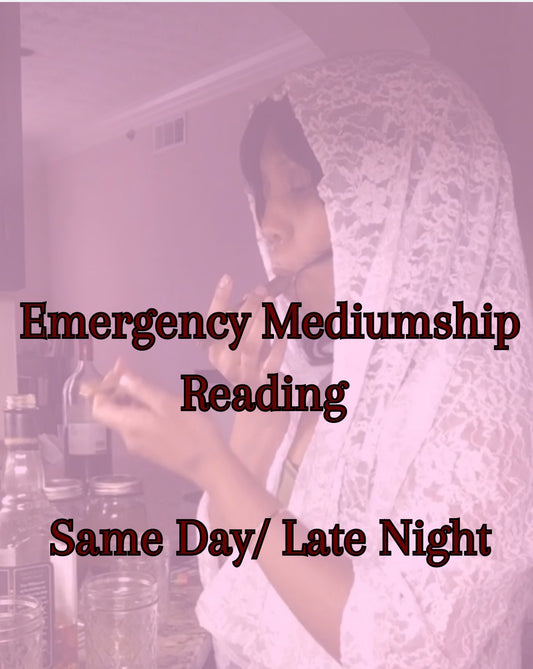 Emergency Mediumship Reading